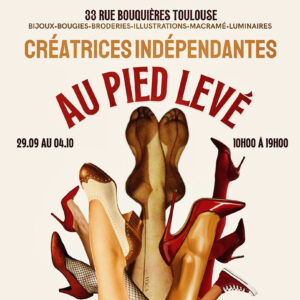 BOUTIQUE EPHEMERE TOULOUSE AU PIED LEVE