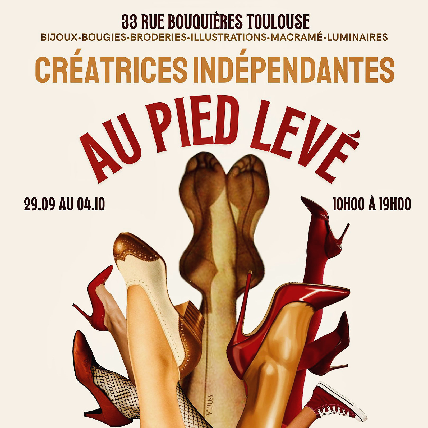 BOUTIQUE EPHEMERE TOULOUSE AU PIED LEVE
